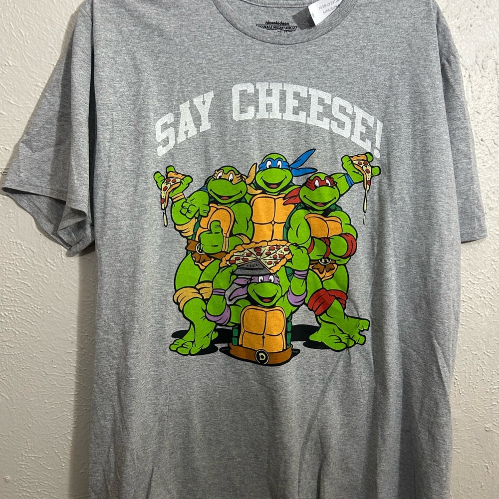 Ninja Turtles Gray Graphic T-Shirt